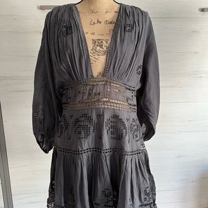 FREE PEOPLE TEA TIME MINI DRESS SZ 10 - NWT